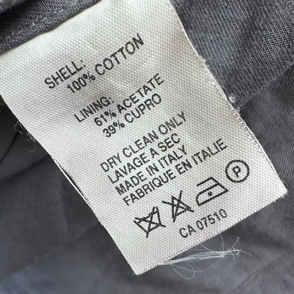 Giorgio Armani Le Collezioni Italy Gray Blazer Sport Coat Mens Size 44